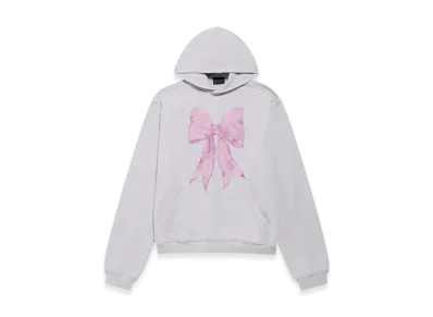 BALENCIAGA Bow Hoodie Medium Fit "Dirty Effect White"
