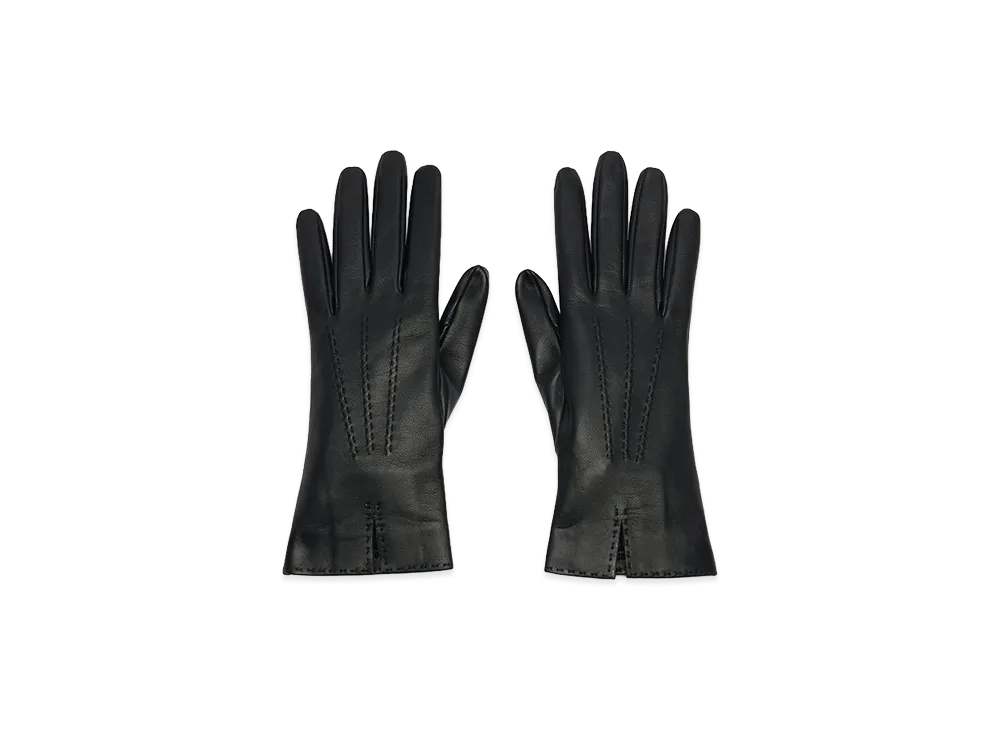 The Row Women's Florence Leather Gloves "Black"