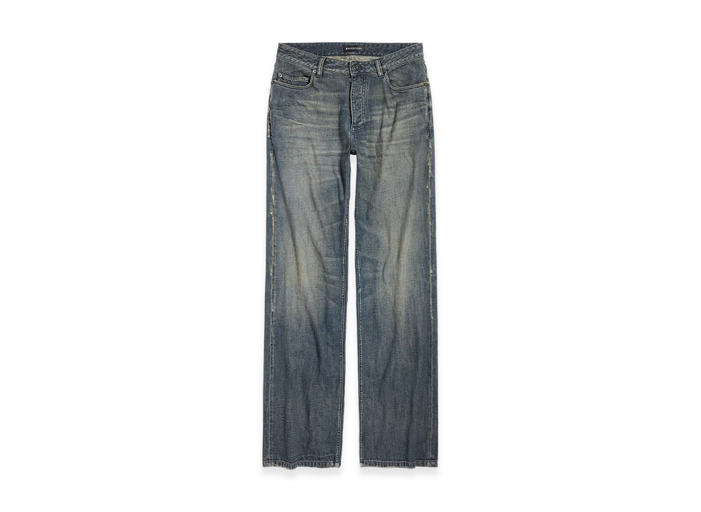 BALENCIAGA Relaxed Fit Pants "Blue"