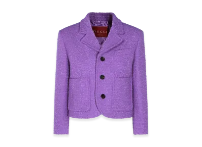 GUCCI Women's Jackets "Purple"
