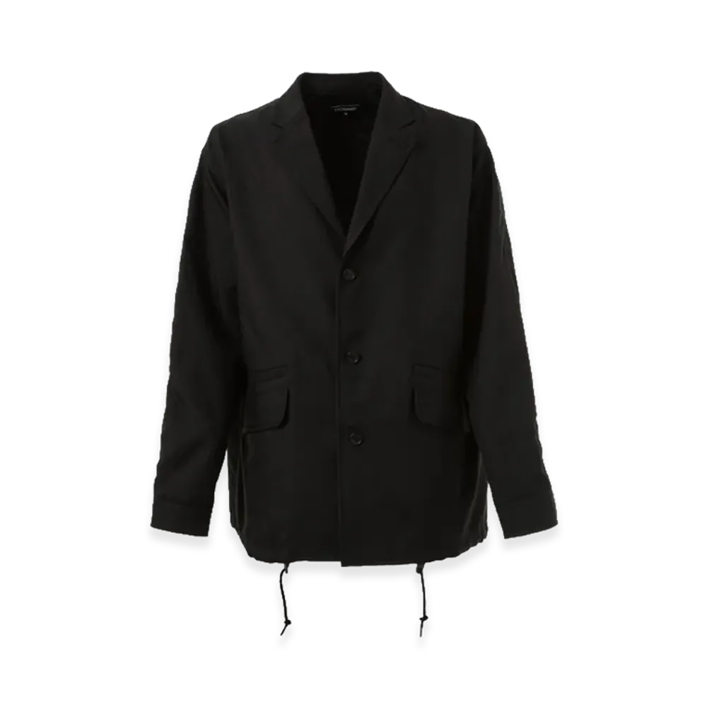 COMME des GARCONS HOMME Polyester Twill Jacket "Black"