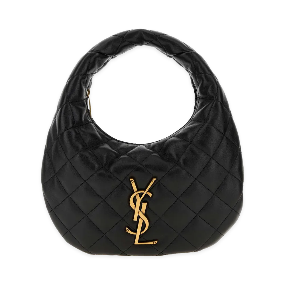 Saint Laurent Women's Icarino Bag In Quilted Nappa Leather "Black"