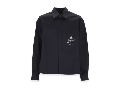 GUCCI Cotton Shirt "Blue"