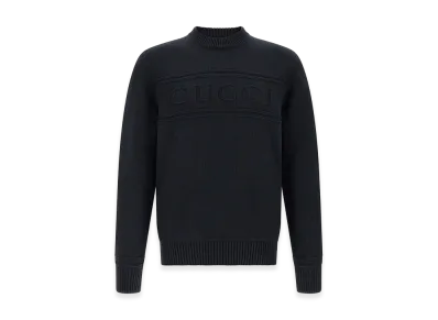 GUCCI Intarsia Sweater "Blue"