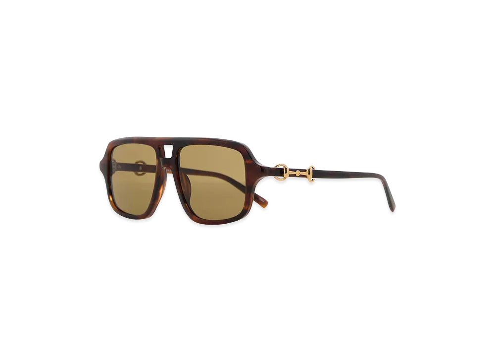 GUCCI Women's Acetate Sunglasses "Brown/Multi"