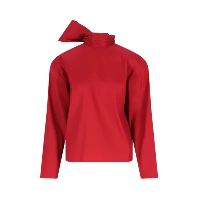 Saint Laurent Women's Top "Red"