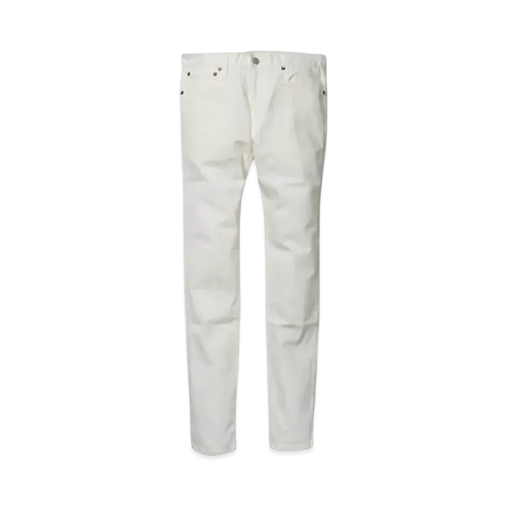 WACKO MARIA GP-D7 COSTELLO SKINNY STRETCH JEANS "White"