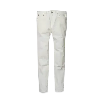 WACKO MARIA GP-D7 COSTELLO SKINNY STRETCH JEANS "White"