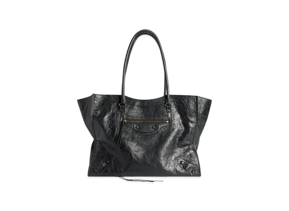 BALENCIAGA Le City Tote Bag Medium "Black"