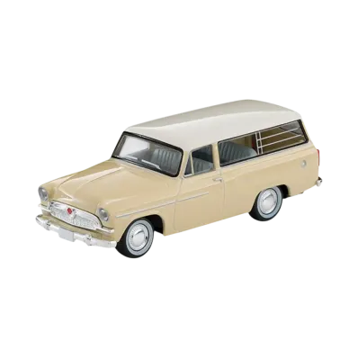 TOMYTEC "TOMICA LIMITED VINTAGE" 1/64 LV-187a Toyopet Masterline 1900 1962 (Beige/White)