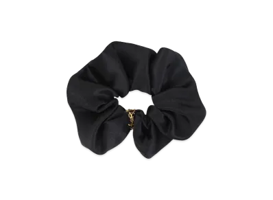 Saint Laurent Women's Chouchou Satin "Black"