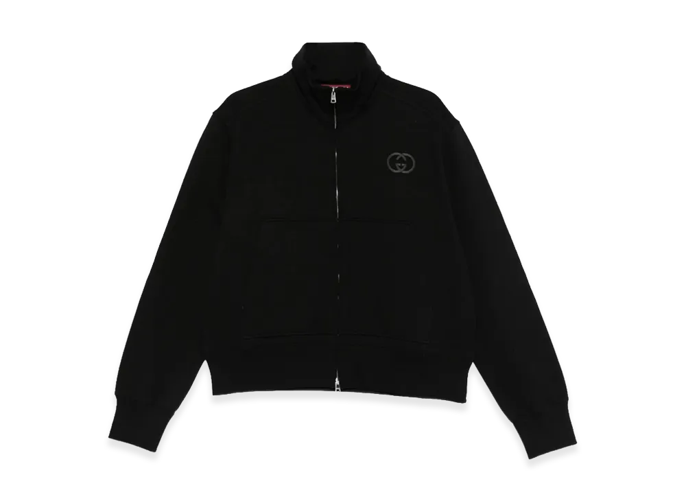 GUCCI Cotton Sweatshirt "Black"