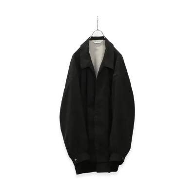 ANCELLM Vegan Suede Long Shirt "Black"