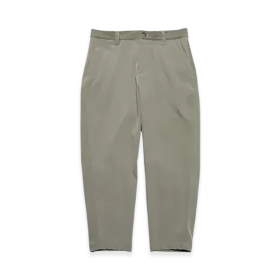 SOPHNET. 4Way Stretch Tapered Cropped Pants "Khaki"