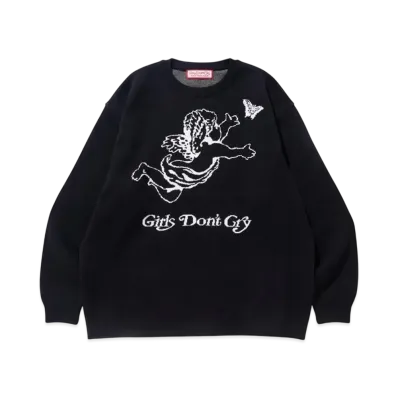 Girls Don't Cry Angel Knit "Black" / VERDY