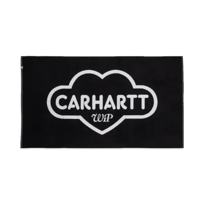 Carhartt WIP Cloud Heart Towel "Black/White"