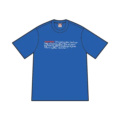 Supreme Joke Tee "Royal"