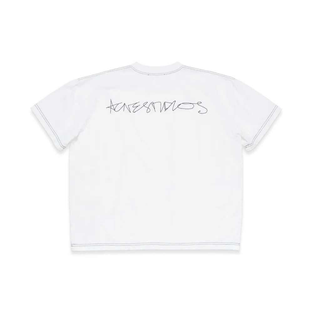Acne Studios Logo Tee "Off White"