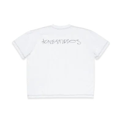Acne Studios Logo Tee "Off White"