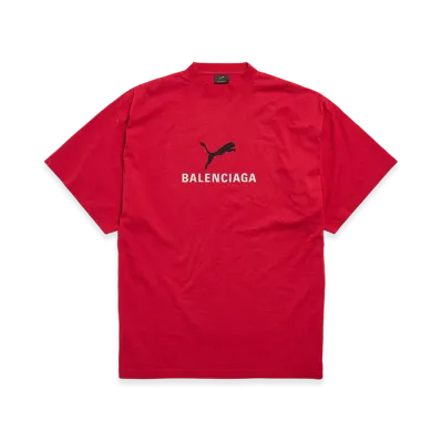 BALENCIAGA x Puma Oversized T-Shirt "Red"