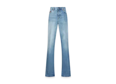 GUCCI Women's Flared Leg Jeans "Blue"