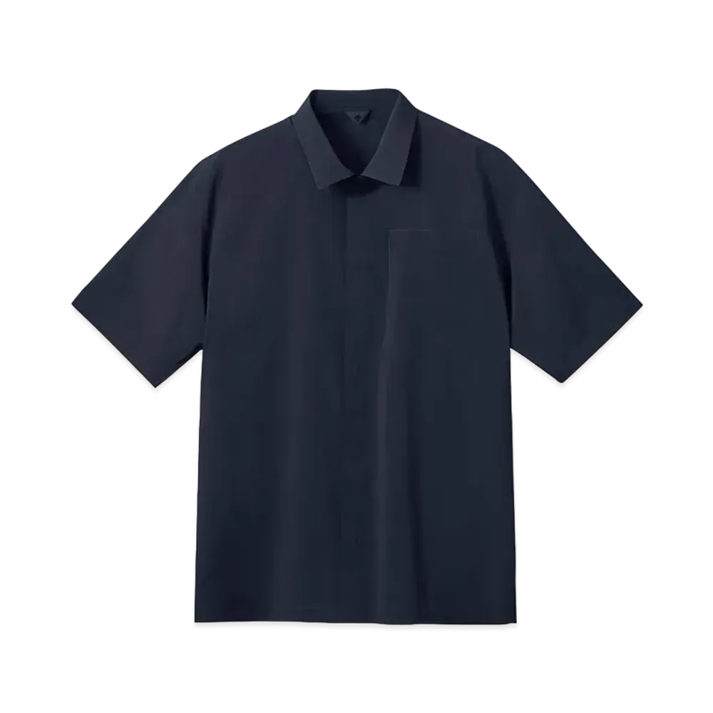 DESCENTE ALLTERRAIN Seamless H/S Shirts "Navy"