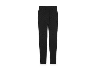 GUCCI Women's GG Jacquard Leggings "Black"
