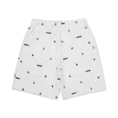 FR2 Full Pattern Logo Embroidery Sweat Short Pants "Ash"