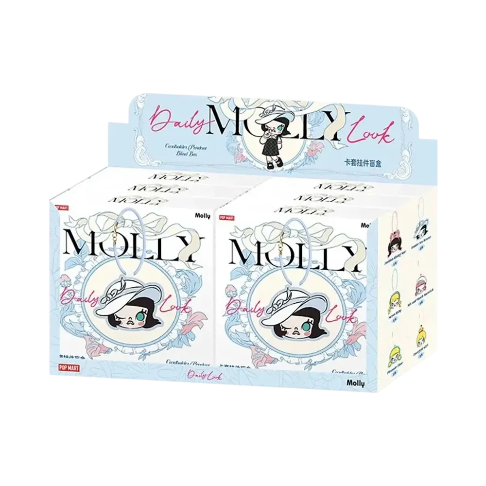 POP MART MOLLY Daily Look Series Card Holder [Assortment Box]