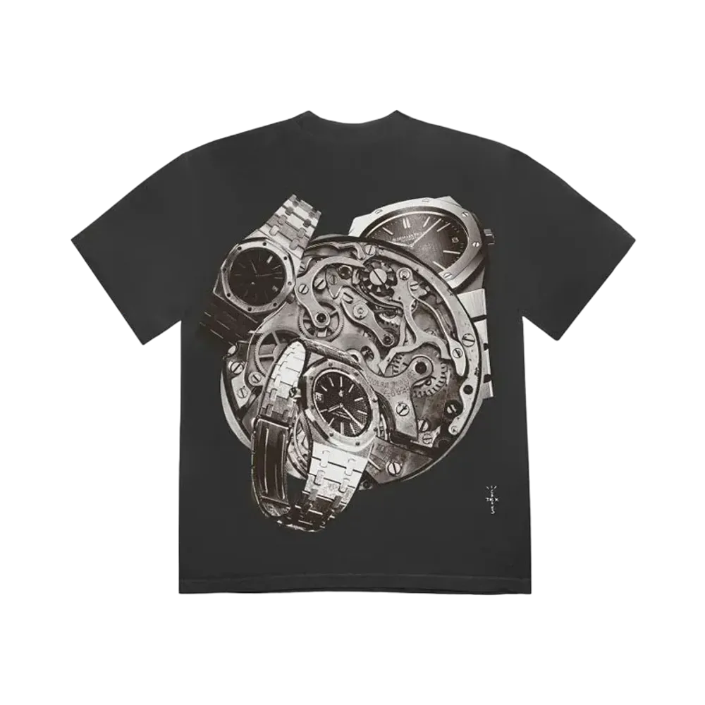 Travis Scott Cactus Jack x AP Collage Tee "Black"