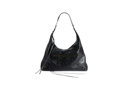 BALENCIAGA Le City Hobo Bag Medium "Black"