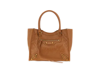 BALENCIAGA Women's 'Le City' Mini Shopping Bag "Brown"