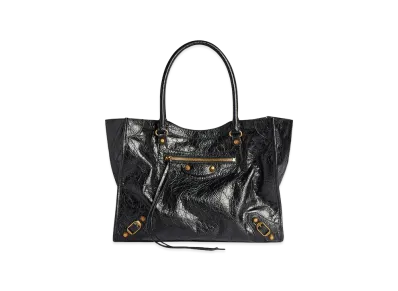 BALENCIAGA Women's Le City Tote Bag Small "Black"