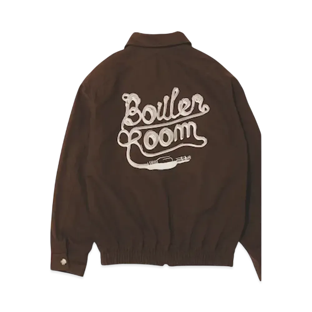 BEAMS T x Boiler Room x FAF Work Jacket "Brown"