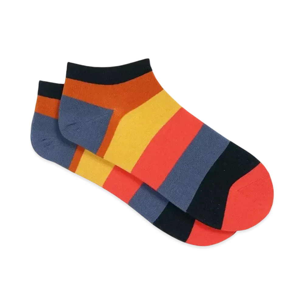 Paul Smith Artist Stripe Short Socks "Multi"