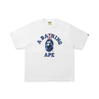 A BATHING APE x Stray Kids College Tee Changbin "White"