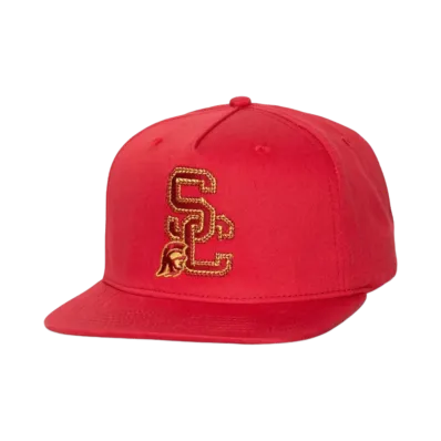 Travis Scott x M&N x USC Hat "Red"