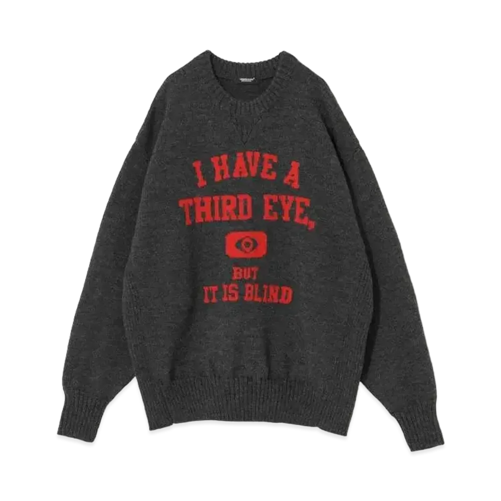 UNDERCOVER Sweater "T.Charcoal"
