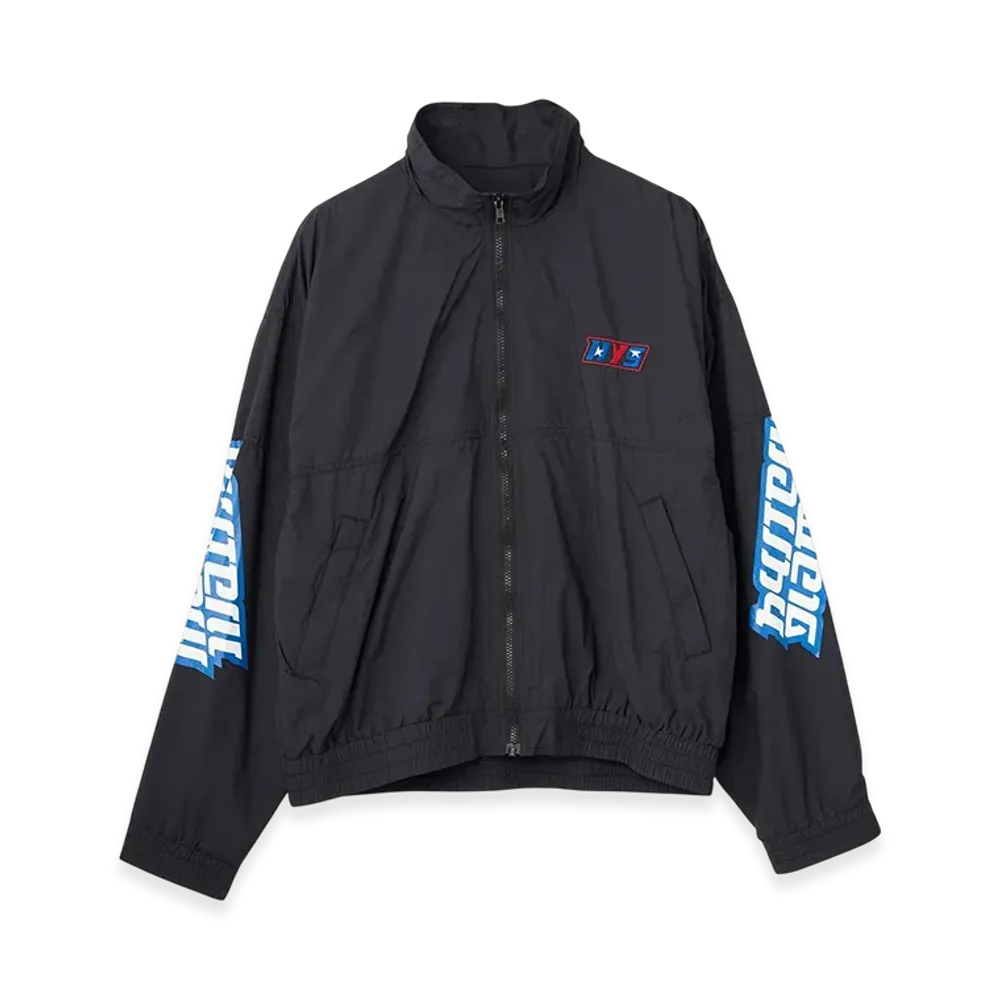 HYSTERIC GLAMOUR Fast Star Stand Collar Blouson "Black"