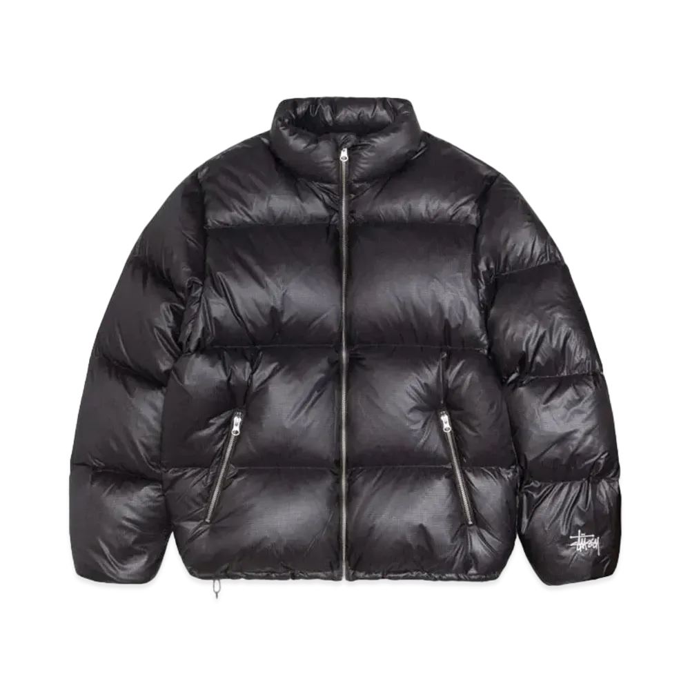 Stussy Down Puffer Parachute Ripstop "Charcoal"