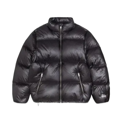 Stussy Down Puffer Parachute Ripstop "Charcoal"