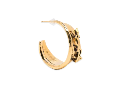 Saint Laurent Women's Metal Earrings "Gold"