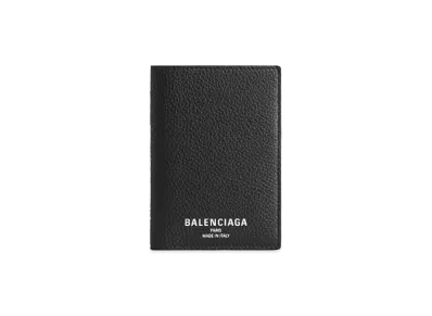 BALENCIAGA Credit Passport Holder "Black"