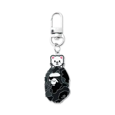 A BATHING APE x Stray Kids Key Ring Hyunjin "Black"