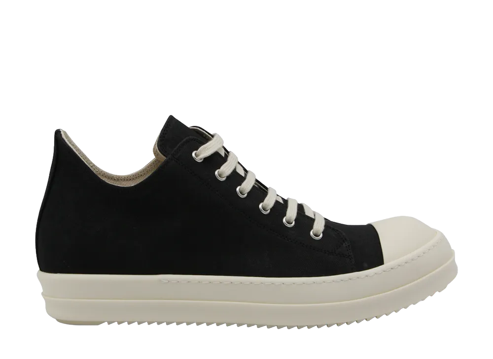 Rick Owens DRKSHDW Low Sneaks "Denim/Black/Milk"