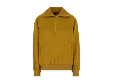 GUCCI Women's Mustard Viscose Blend Polo Shirt "Yellow"