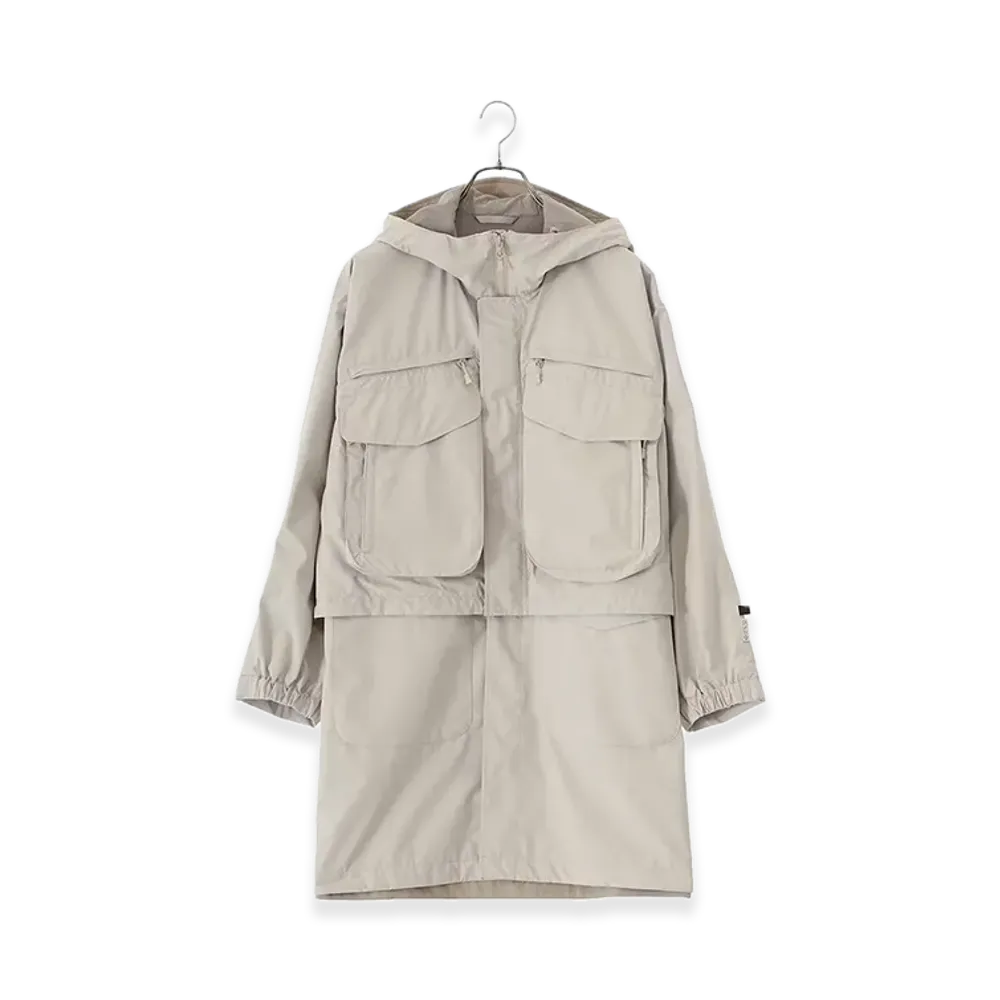 DAIWA PIER39 Women's Gore-Tex Infinium Tech 3Way Wading Parka "Ecru"