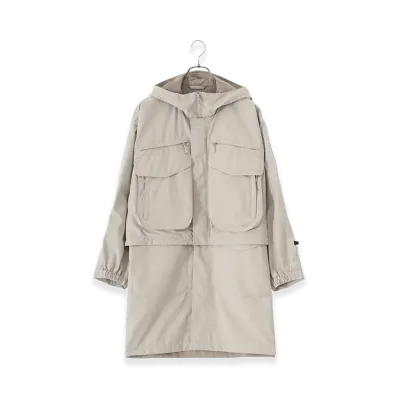 DAIWA PIER39 Women's Gore-Tex Infinium Tech 3Way Wading Parka "Ecru"