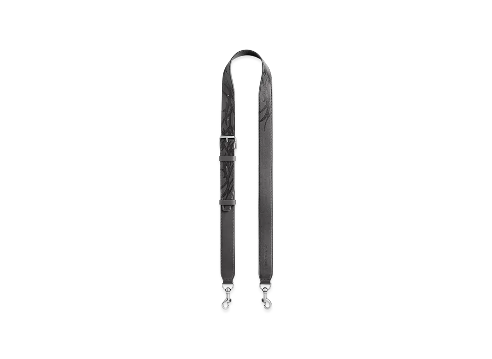 BALENCIAGA Tattoo Belt Strap "Grey"