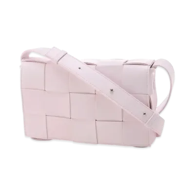 Bottega Veneta Cassette Nappa "Blisswashed Silver"